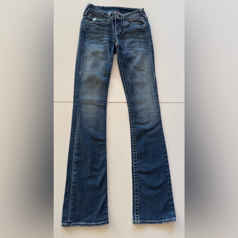 Y2K, Rare, Limited Edition, True Religion, High Rise, Boot Cut, Swarovski BN